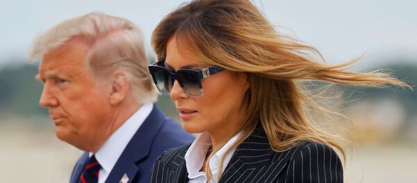Дональд и Меланья Трамп - 俄罗斯卫星通讯社