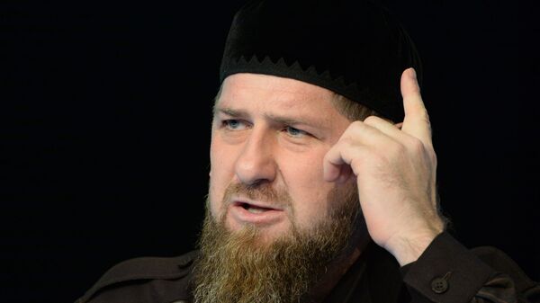 車臣共和國領導人拉姆贊·卡德羅夫 - 俄羅斯衛星通訊社