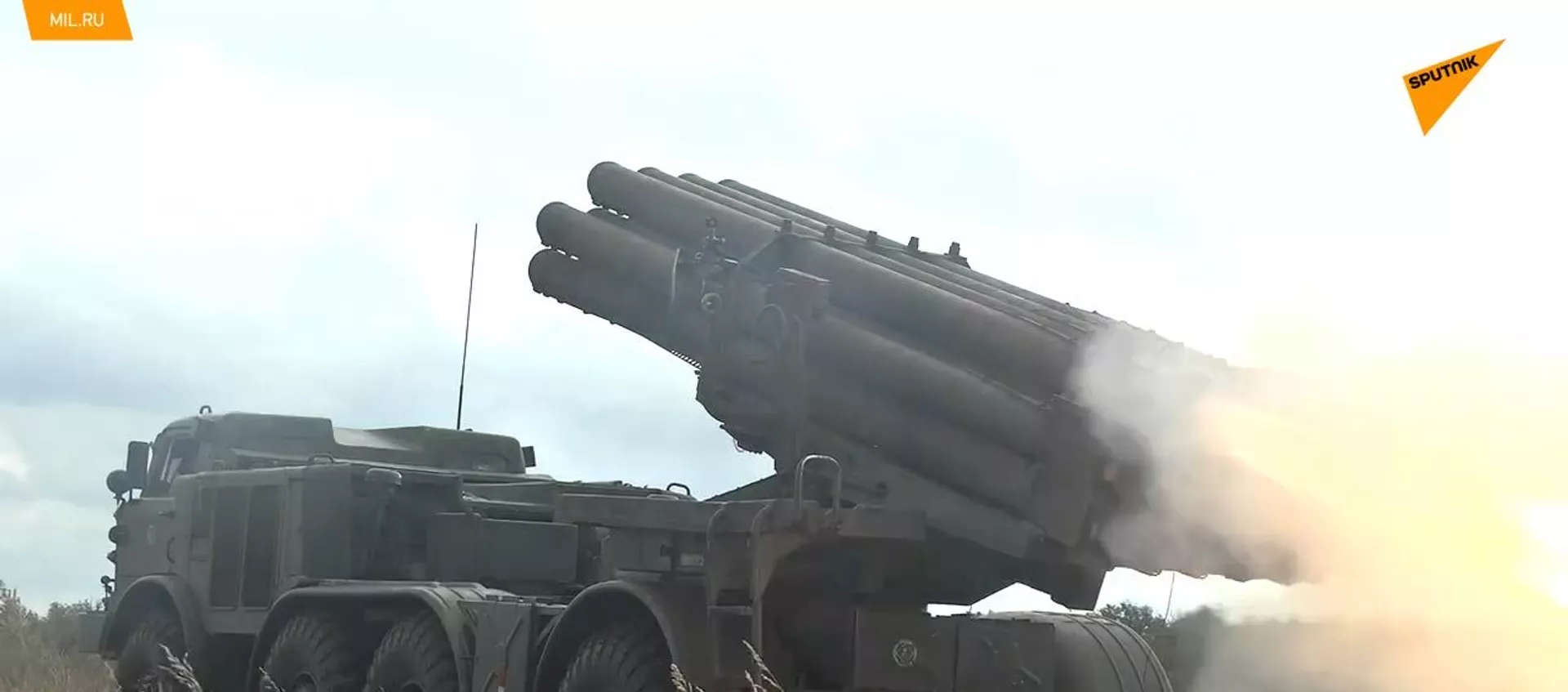 俄國防部中部軍區炮兵在奧倫堡州射擊演練 - 俄羅斯衛星通訊社, 1920, 03.10.2020