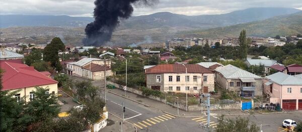 Последствия обстрелов в Степанакерте, Нагорных Карабах - 俄罗斯卫星通讯社