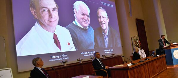 2020年諾貝爾生理學或醫學獎頒布 - 俄羅斯衛星通訊社
