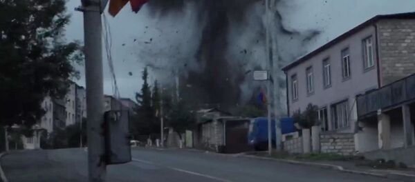 納卡地區的斯捷潘納克特傳出八聲爆炸聲 納卡地區的斯捷潘納克特傳出八聲爆炸聲 - 俄羅斯衛星通訊社