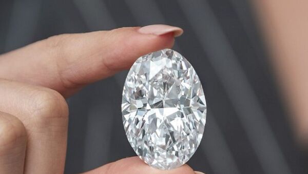 Уникальный бриллиант массой более 100 каратов продан на торгах - 俄罗斯卫星通讯社