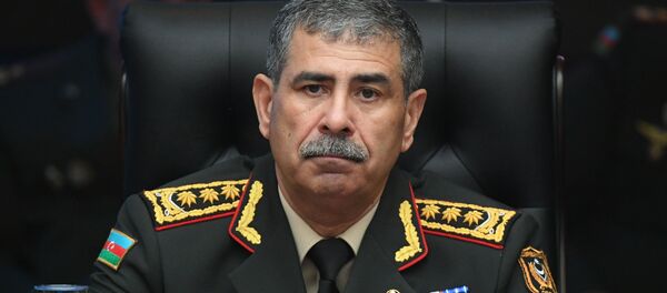 Министр обороны Азербайджана Закир Гасанов - 俄罗斯卫星通讯社
