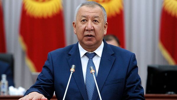Премьер-министр Киргизии Кубатбек Боронов - 俄罗斯卫星通讯社