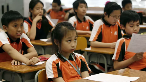  a primary school in Hong Kong - 俄羅斯衛星通訊社