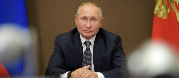 普京谈外孙们送的礼物 - 俄罗斯卫星通讯社