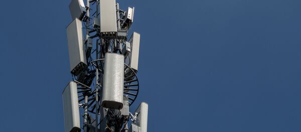 Вышка сотовой связи, используемая для сети 5G - 俄罗斯卫星通讯社