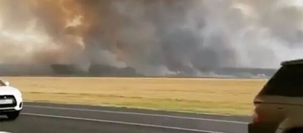 Взрывы на артиллерийском складе под Рязанью - 俄罗斯卫星通讯社