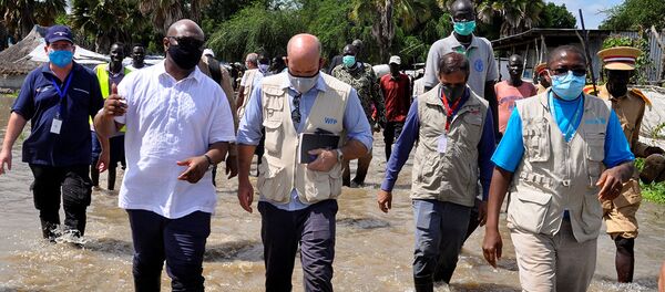 Сотрудники Всемирной продовольственной программы (ВПП ООН) в Южном Судане Сотрудники Всемирной продовольственной программы (ВПП ООН) в Южном Судане - 俄罗斯卫星通讯社