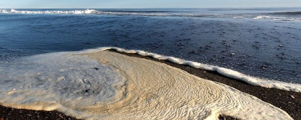 камчатка загрязнение пена - 俄羅斯衛星通訊社