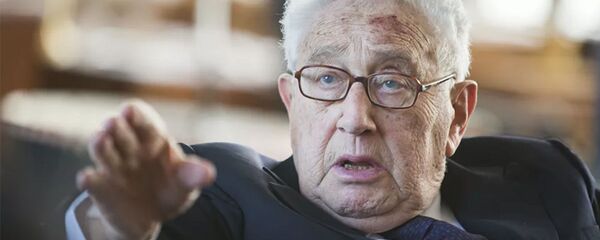 Бывший помощник президента США по национальной безопасности и экс-госсекретарь Генри Киссинджер - 俄羅斯衛星通訊社