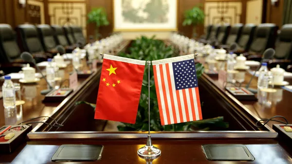 美国和中国代表团在罗马 - 俄罗斯卫星通讯社