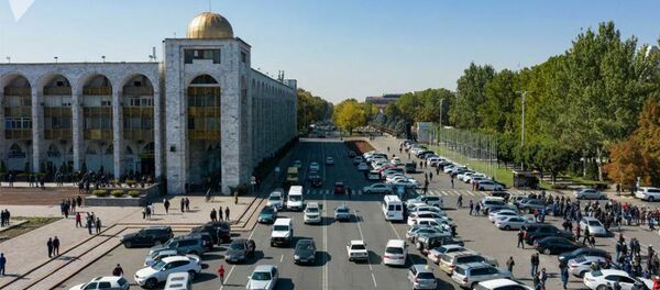 Ситуация в Бишкеке. 8 октября 2020 - 俄羅斯衛星通訊社