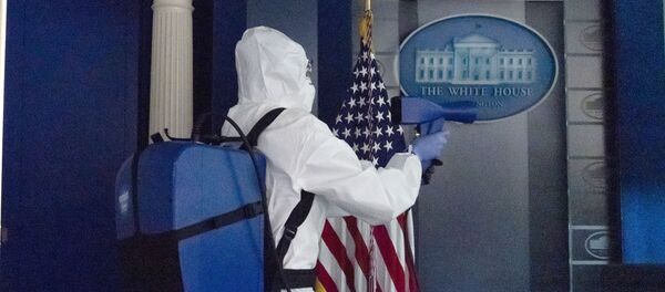 Дезинфекция Белого Дома от COVID-19 - 俄罗斯卫星通讯社