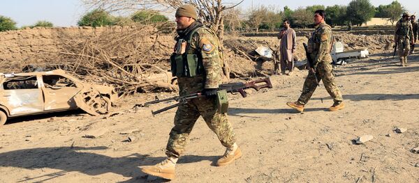 Афганские военные - 俄羅斯衛星通訊社