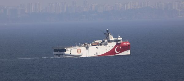 土耳其“奥鲁奇∙雷斯”（Oruc Reis）号勘探船 - 俄罗斯卫星通讯社