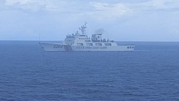 Китайский патрульный корабль в южно-китайском море - 俄羅斯衛星通訊社