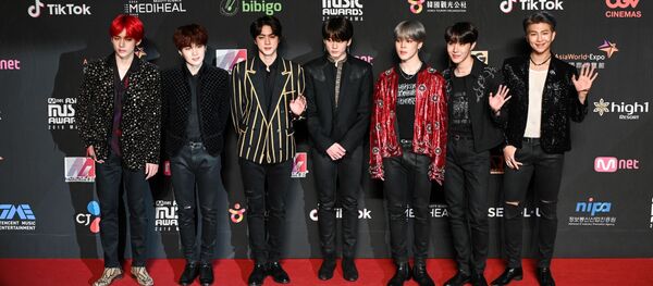 K-pop группа BTS в Гонконге - 俄罗斯卫星通讯社