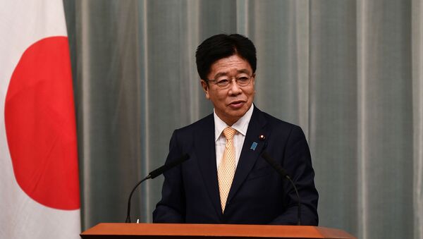 главный секретарь Кабинета министров Японии Кацунобу Като - 俄羅斯衛星通訊社