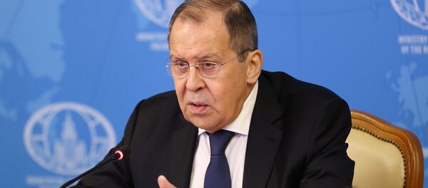 Министр иностранных дел РФ Сергей Лавров - 俄罗斯卫星通讯社