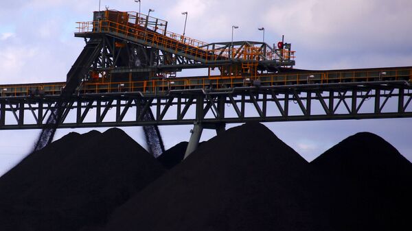 Выгрузка угля в Австралии - 俄羅斯衛星通訊社