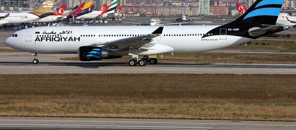 Airbus A330-202 ливийской авиакомпании Afriqiyah Airways Airbus A330-202 ливийской авиакомпании Afriqiyah Airways - 俄罗斯卫星通讯社