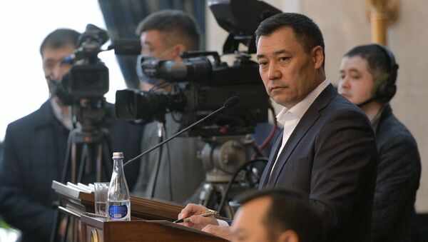  Садыр Жапаров - 俄羅斯衛星通訊社