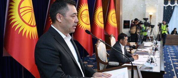 Садыр Жапаров - 俄罗斯卫星通讯社