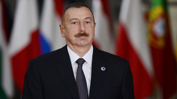 阿塞拜疆總統伊利哈姆•阿利耶夫 - 俄羅斯衛星通訊社