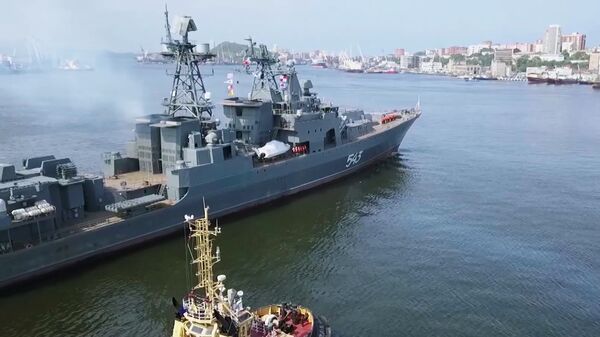 俄太平洋艦隊在彼得大帝灣舉行反潛演練 - 俄羅斯衛星通訊社