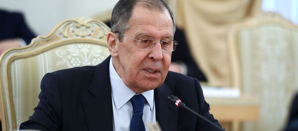 19 октября 2020. Министр иностранных дел РФ Сергей Лавров во время встречи с генеральным секретарем Совета Европы Марией Пейчинович-Бурич в Москве. - 俄罗斯卫星通讯社