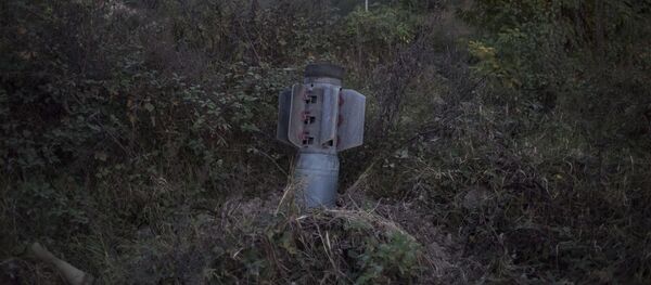 Последствия обстрела Мартуни.   - 俄罗斯卫星通讯社