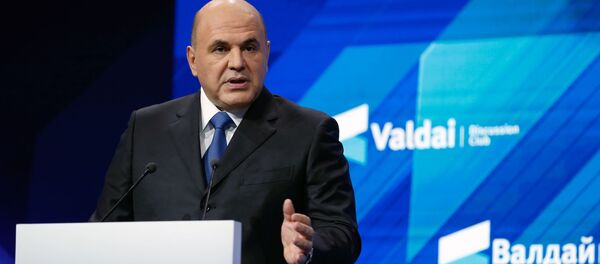 20 октября 2020. Председатель правительства РФ Михаил Мишустин на сессии международного дискуссионного клуба Валдай. 20 октября 2020. Председатель правительства РФ Михаил Мишустин на сессии международного дискуссионного клуба Валдай. - 俄罗斯卫星通讯社