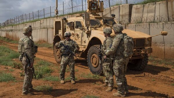 Американские военнослужащие во время патрулирования в Сомали - 俄羅斯衛星通訊社