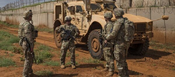 Американские военнослужащие во время патрулирования в Сомали - 俄罗斯卫星通讯社