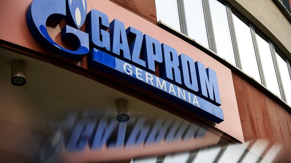Офис российской транснациональной энергетической компании Газпром'' в Берлине - 俄罗斯卫星通讯社