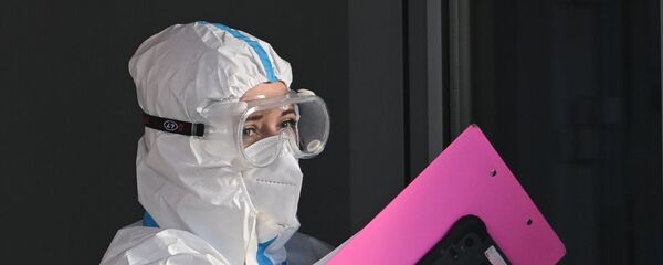 Первые пациенты начали поступать во временный госпиталь COVID-19 на ВДНХ - 俄罗斯卫星通讯社