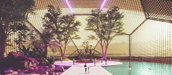 Город Марса в проекте SONet - 俄罗斯卫星通讯社