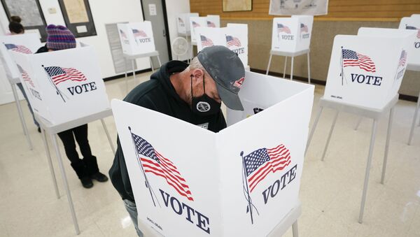 Досрочное голосование в штате Айова, США - 俄罗斯卫星通讯社