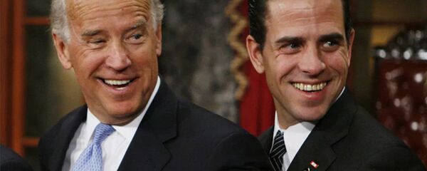 Джо Байден со своим сыном Хантером - 俄羅斯衛星通訊社