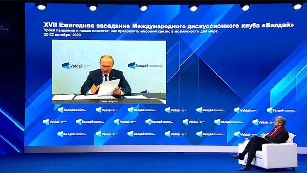 Онлайн выступление Путина на Валдае - 俄羅斯衛星通訊社