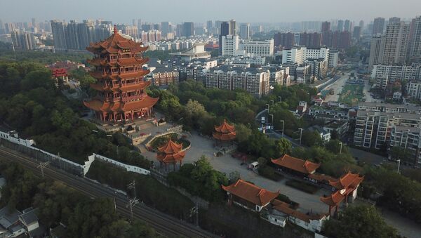 Башня Желтого Журавля в Ухани. Китай - 俄罗斯卫星通讯社