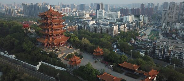 Башня Желтого Журавля в Ухани. Китай - 俄羅斯衛星通訊社