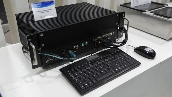 俄罗斯企业展示新型工业计算机 - 俄罗斯卫星通讯社