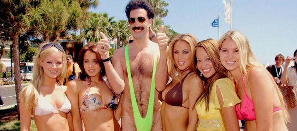 Кадр фильма Борат Кадр фильма Борат - 俄罗斯卫星通讯社