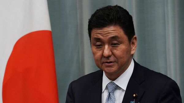 Министр обороны Японии Нобуо Киси  - 俄羅斯衛星通訊社