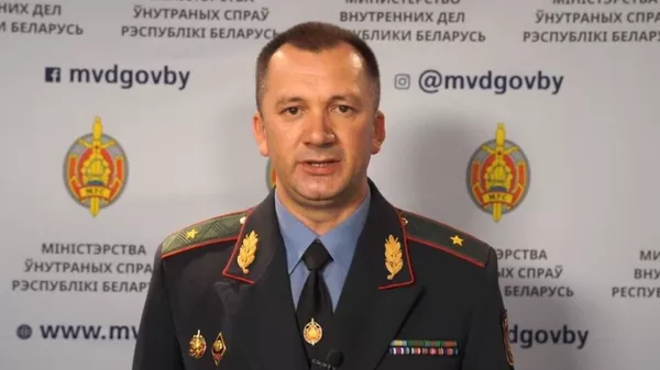 白俄罗斯内务部部长伊万•库布拉科 - 俄罗斯卫星通讯社