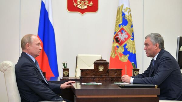 俄国家杜马主席祝贺普京在总统选举中获胜 