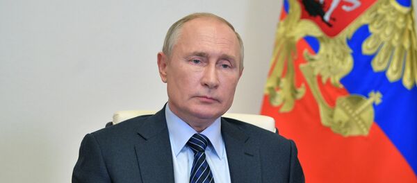 Встреча президента РФ В. Путина с вице-премьером РФ М. Хуснуллиным - 俄罗斯卫星通讯社